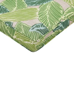 Beliani 8 Kpl Puutarhatuolisetti Lehtikuvioidulla Pehmusteella Sassari Fashion