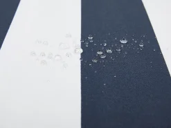 Beliani 8 Kpl Setti Puutarhatuolin Pehmusteita Sini-Valkoraidallinen Sassari Clearance