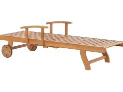 Beliani Akaasiapuinen Aurinkotuoli Java Sale