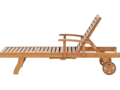 Beliani Akaasiapuinen Aurinkotuoli Java Sale