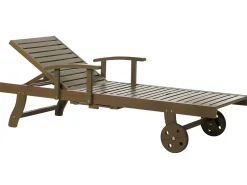 Beliani Aurinkotuoli Akaasia Tumma Puu Amantea Cheap