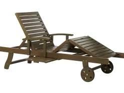 Beliani Aurinkotuoli Akaasia Tumma Puu Amantea Cheap