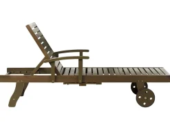 Beliani Aurinkotuoli Akaasia Tumma Puu Amantea Cheap