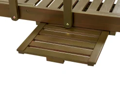 Beliani Aurinkotuoli Akaasia Tumma Puu Amantea Cheap