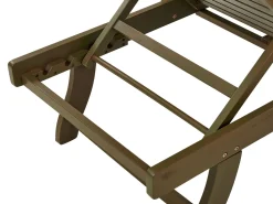 Beliani Aurinkotuoli Akaasia Tumma Puu Amantea Cheap