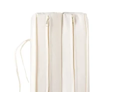 Beliani Aurinkotuoli Akaasia Vaalea Puu/Valkoinen Granari Flash Sale