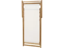 Beliani Aurinkotuoli Akaasia 2X Vaihtokankaat (Useita) Vaalea Puu/Luonnonvalkoinen Anzio Online