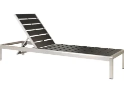 Beliani Aurinkotuoli Alumiini Musta Nardo Discount