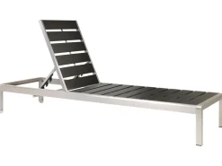 Beliani Aurinkotuoli Alumiini Musta Nardo Discount