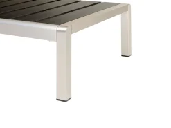 Beliani Aurinkotuoli Alumiini Musta Nardo Discount