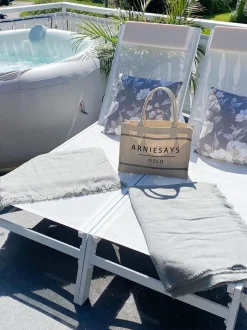 Beliani Aurinkotuoli Alumiini Valkoinen Catania Ii Best