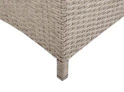 Beliani Aurinkotuoli Harmaa Harmaalla Istuintyynylla Vasto Sale