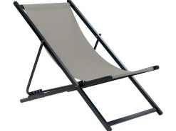 Beliani Aurinkotuoli Harmaa/Musta Locri Ii Flash Sale