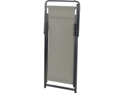 Beliani Aurinkotuoli Harmaa/Musta Locri Ii Flash Sale