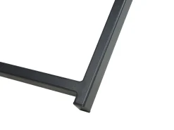 Beliani Aurinkotuoli Luonnonvalkoinen/Musta Locri Store