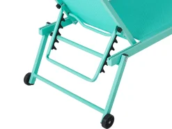 Beliani Aurinkotuoli Metallinen Mintunvihrea Portofino Best