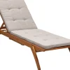 Beliani Aurinkotuoli Pehmusteilla Beige Cesana Discount