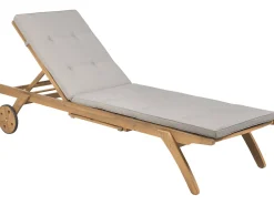 Beliani Aurinkotuoli Ruskeanharmaalla Pehmusteella Cesana Online