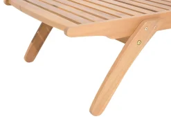 Beliani Aurinkotuoli Sinisella Pehmusteella Cesana Clearance