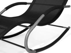 Beliani Aurinkotuoli Teras Keinuva Musta Carano Online