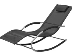 Beliani Aurinkotuoli Teras Keinuva Musta Carano Online
