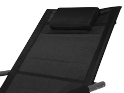 Beliani Aurinkotuoli Teras Keinuva Musta Carano Online