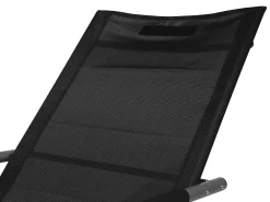 Beliani Aurinkotuoli Teras Keinuva Musta Carano Online