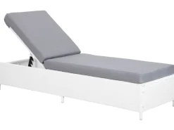 Beliani Aurinkotuoli Valkoinen Turin Ii Fashion