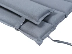 Beliani Aurinkotuolin Pehmuste Harmaansininen 180 X 60 Cm Brescia Flash Sale