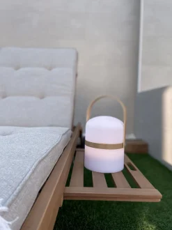 Beliani Aurinkotuolin Tyynyt Beige Cesana Sale