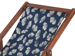 Beliani Aurinkotuolin Vaihtokangas Kukat Laivastonsininen 2 Kpl Anzio/Avellino Online