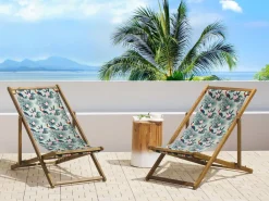 Beliani Aurinkotuolin Vaihtokangas Pelikaani Monivarinen 2 Kpl Anzio/Avellino Cheap