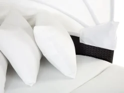 Beliani Aurinkovuode Polyrottinki Poyta Tummanruskea Sylt Lux Hot