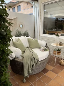 Beliani Aurinkovuode Polyrottinki Vaaleanruskea Sylt Online