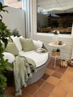 Beliani Aurinkovuode Polyrottinki Vaaleanruskea Sylt Online