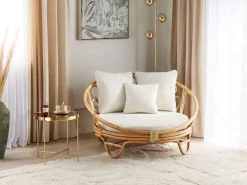 Beliani Aurinkovuode Rottinki Luonnonvari Rossano New