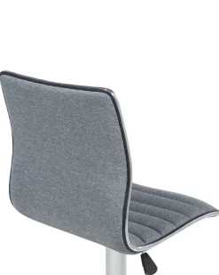 Beliani Baarijakkara Kangas Harmaa 2 Kpl Lucerne Best Sale