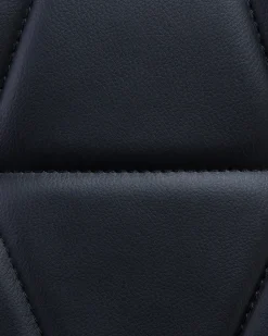 Beliani Baarijakkara Keinonahka Musta 2 Kpl Valetta Fashion