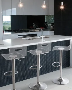 Beliani Baarijakkara Muovi Kirkas 2 Kpl Malta Store