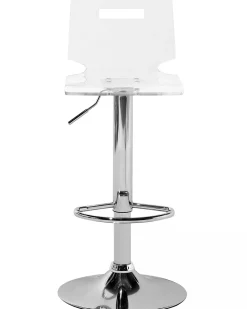 Beliani Baarijakkara Muovi Kirkas 2 Kpl Malta Store