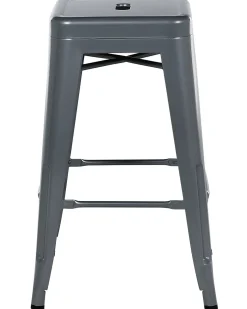 Beliani Baarijakkara Teras Harmaa 60 Cm 2 Kpl Cabrillo Hot