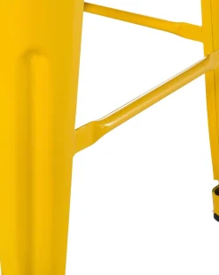 Beliani Baarijakkara Teras Keltainen 76 Cm 2 Kpl Cabrillo Discount