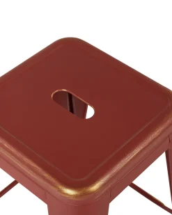 Beliani Baarijakkara Teras Punainen/Kulta 76 Cm 2 Kpl Cabrillo Sale