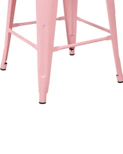 Beliani Baarijakkara Teras Vaaleanpunainen 60 Cm 2 Kpl Cabrillo Best Sale