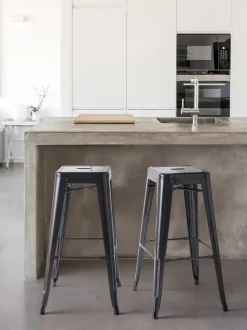 Beliani Baarijakkara Teras Valkoinen 76 Cm 2 Kpl Cabrillo Cheap