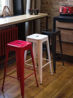 Beliani Baarijakkara Teras Valkoinen 76 Cm 2 Kpl Cabrillo Cheap