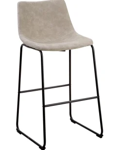 Beliani Baarituoli Kangas Beige 2 Kpl Franks Best Sale