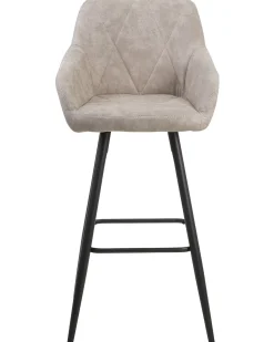 Beliani Baarituoli Kangas Beige 2 Kpl Darien Best Sale