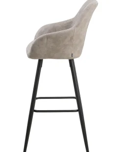 Beliani Baarituoli Kangas Beige 2 Kpl Darien Best Sale