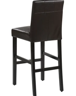 Beliani Baarituoli Keinonahka Ruskea Madison Fashion